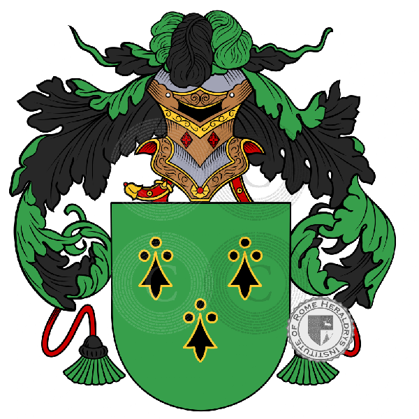 Coat of arms of family Matiz