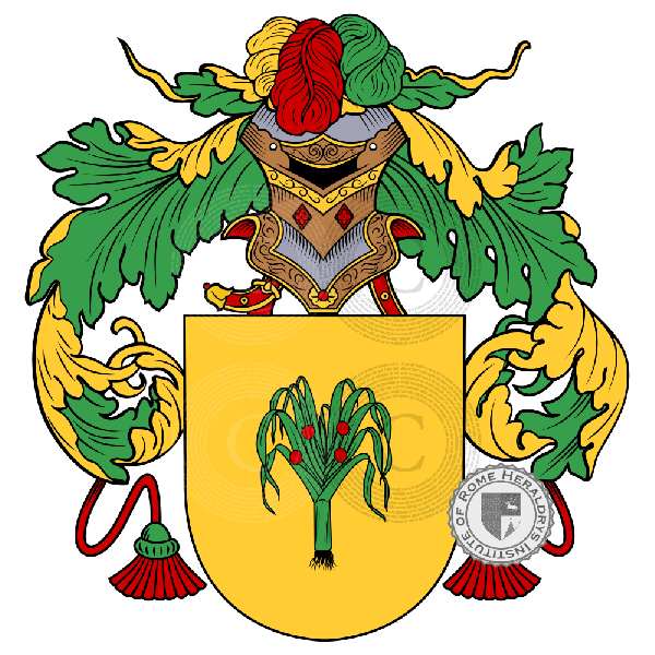 Coat of arms of family Bian