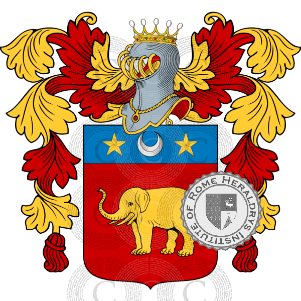 Coat of arms of family Alphant