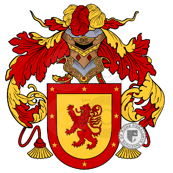 Coat of arms of family Mauleón