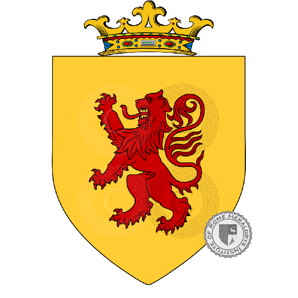 Coat of arms of family De Mauléon