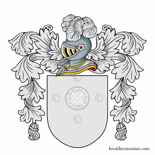 Wappen der Familie Scarlatti del Lion Rosso