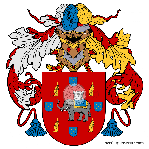 Coat of arms of family Lorca