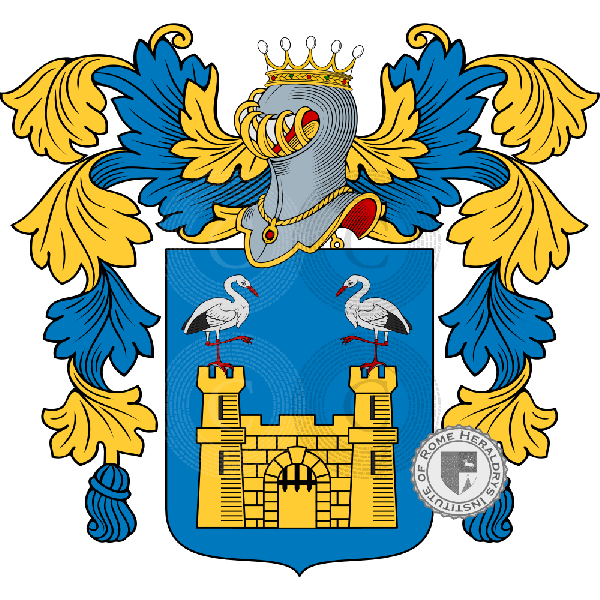 Coat of arms of family Bizzozero