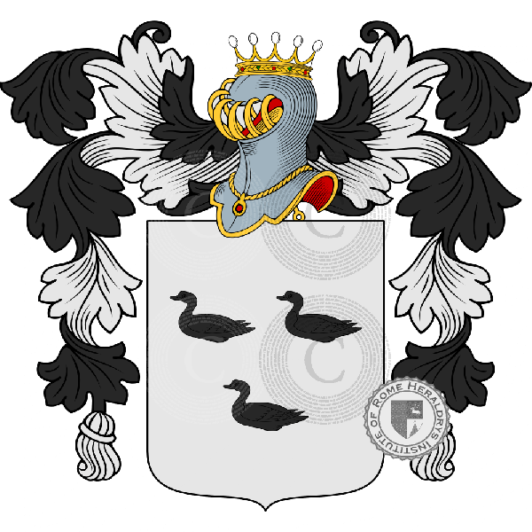 Coat of arms of family Robe