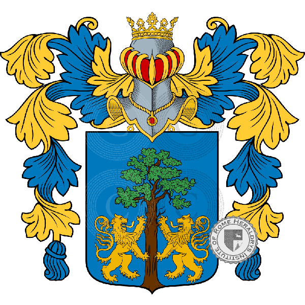 Coat of arms of family Giovene