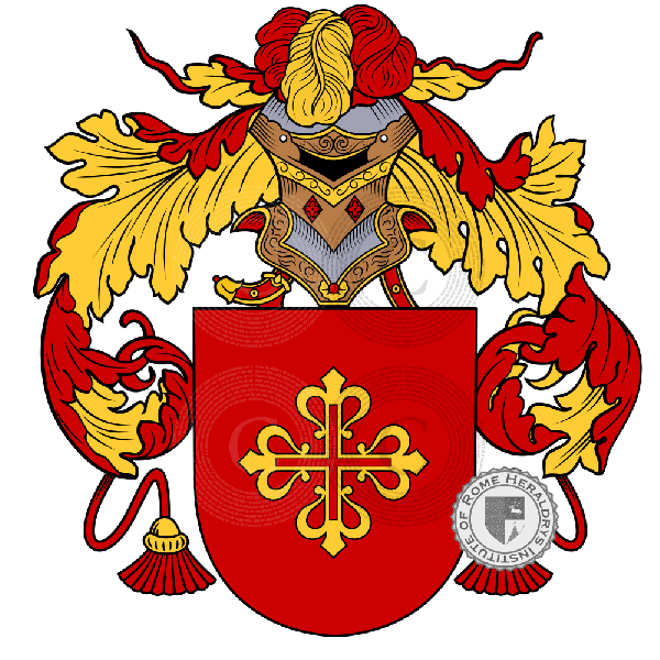 Coat of arms of family Meira