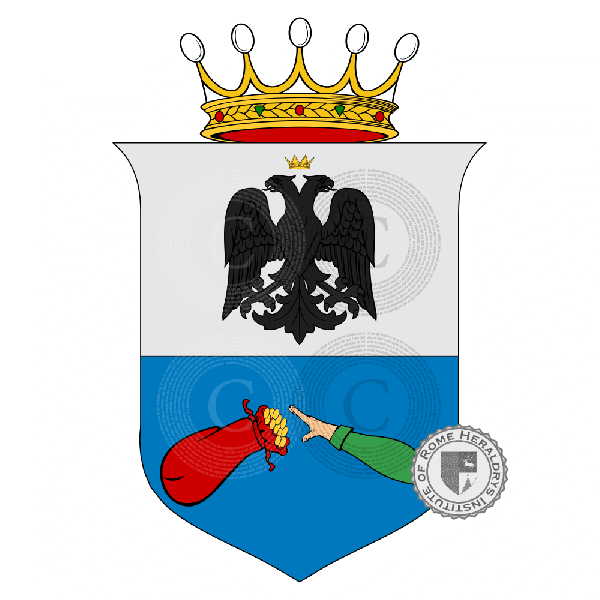 Escudo de la familia Borsari