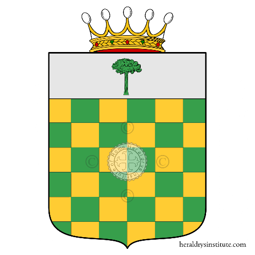 Coat of arms of family Castellazi