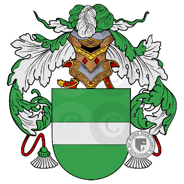 Coat of arms of family Cañal   ref: 50903
