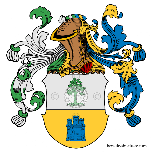 Coat of arms of family Mosso