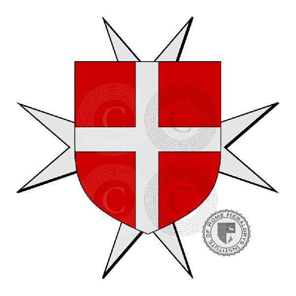 Coat of arms of family Ordine di Malta