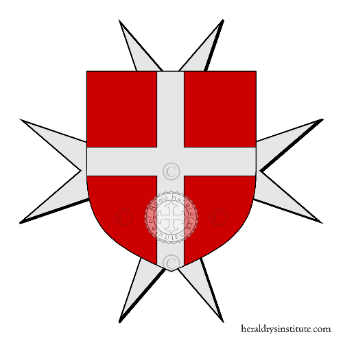 Escudo de la familia Ordine di Malta