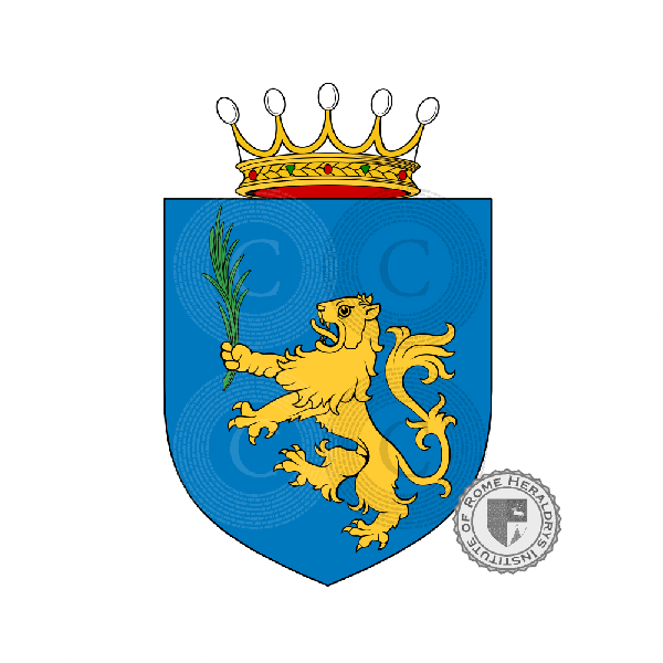 Coat of arms of family Cimicelli