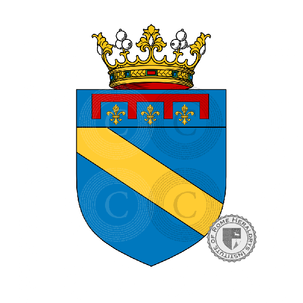 Coat of arms of family Malvezzi Campeggi