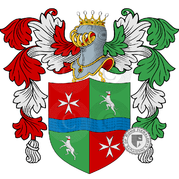 Wappen der Familie Marinoni