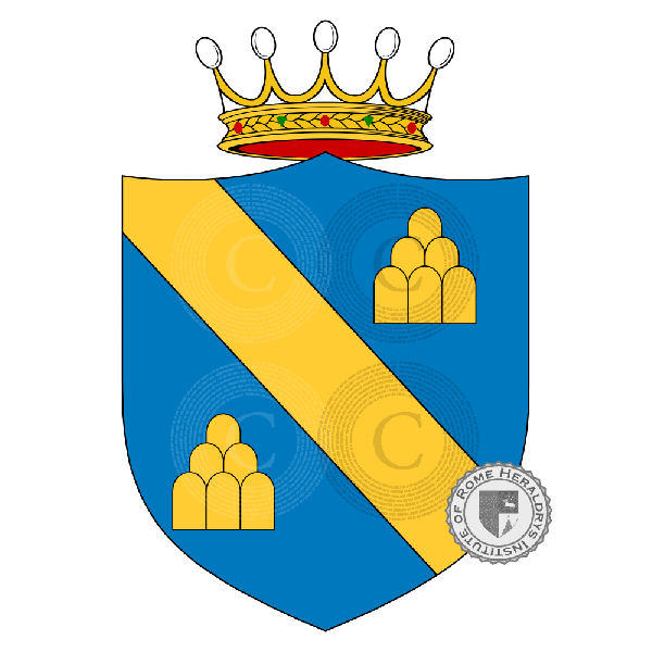 Coat of arms of family Del Fede