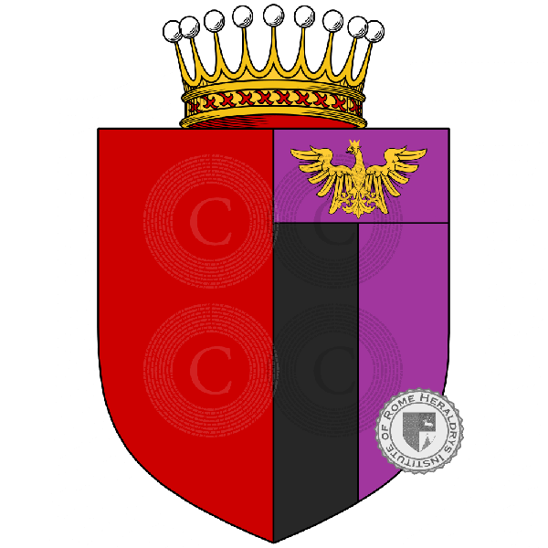 Coat of arms of family Bazzini