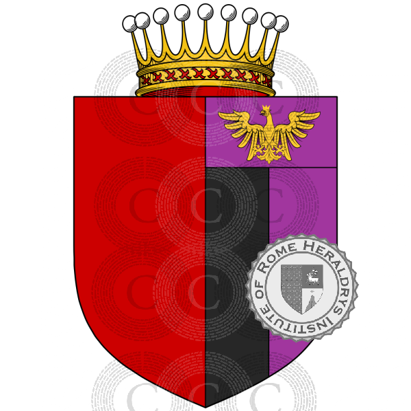 Coat of arms of family Bazzini