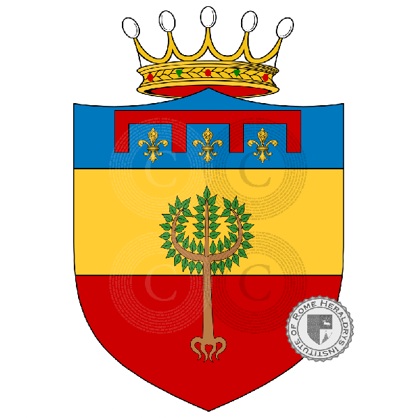 Coat of arms of family Favari