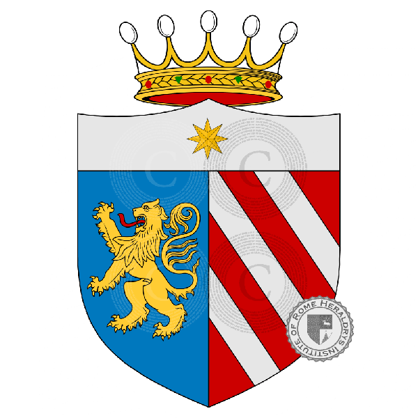 Coat of arms of family Teofili