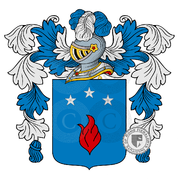 Wappen der Familie Facelli