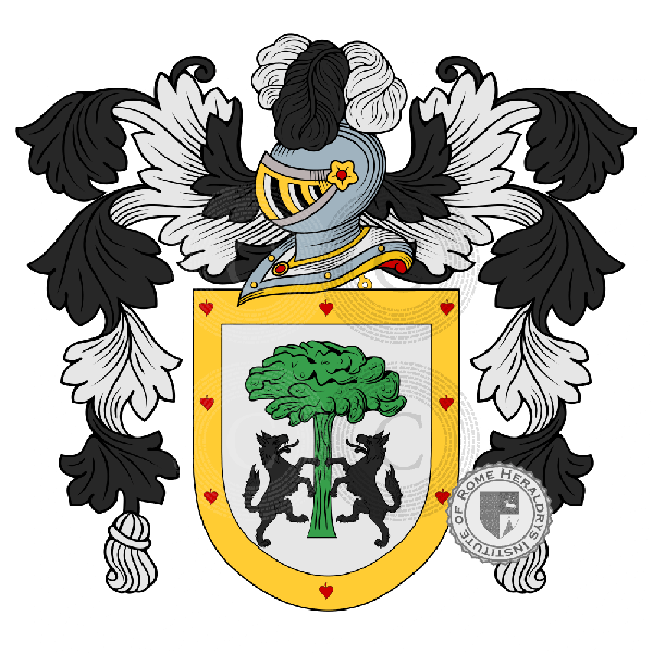 Coat of arms of family Balle