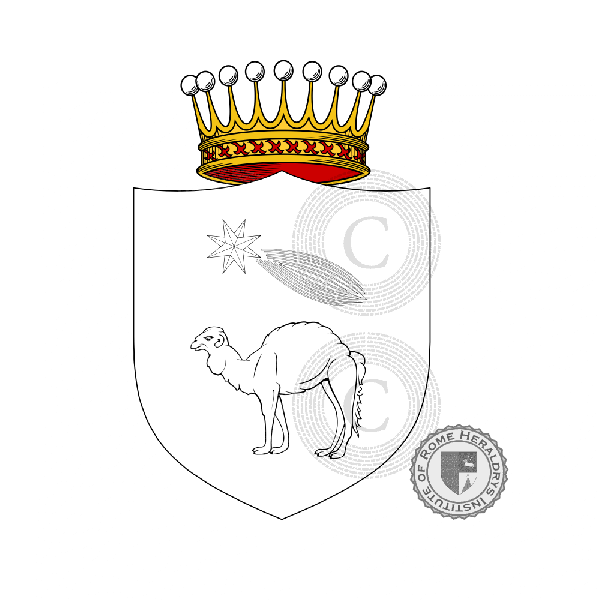 Coat of arms of family Megale