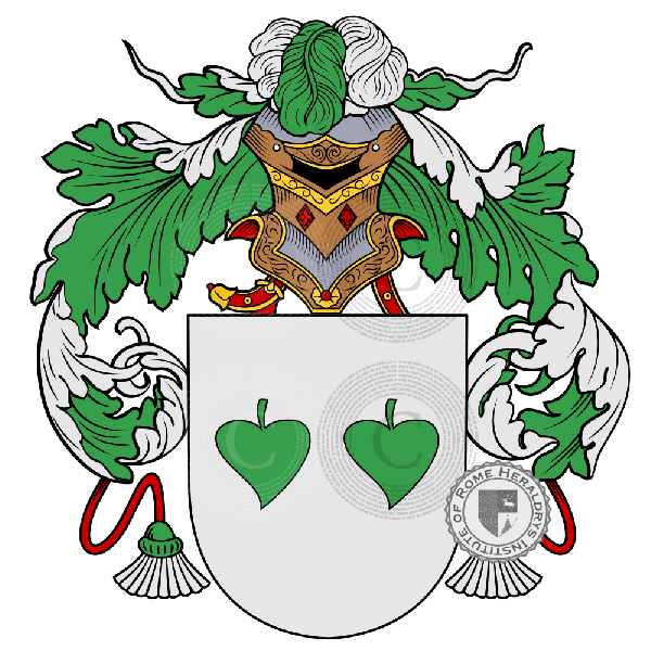 Coat of arms of family Artica