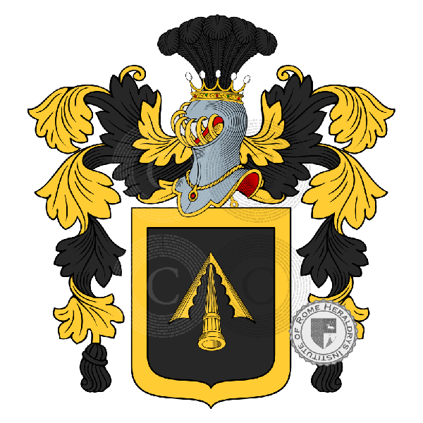 Wappen der Familie Knobloch   ref: 51073