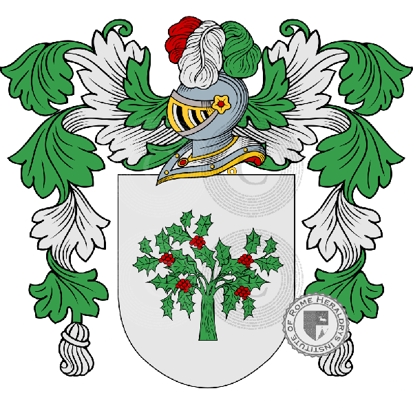 Coat of arms of family Villaminata