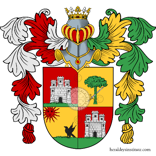 Coat of arms of family Azara
