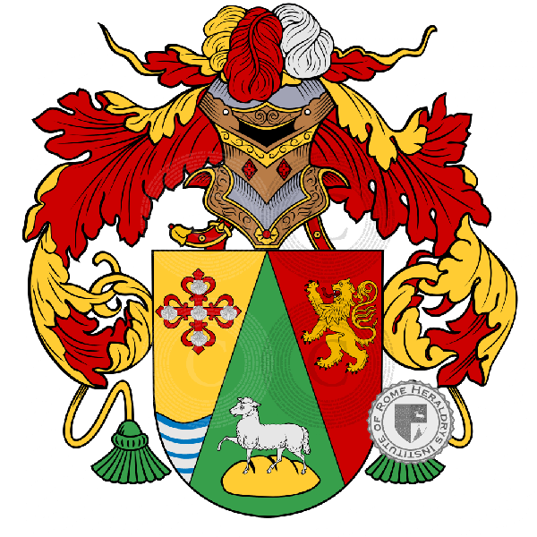 Coat of arms of family Bolaños   ref: 51141