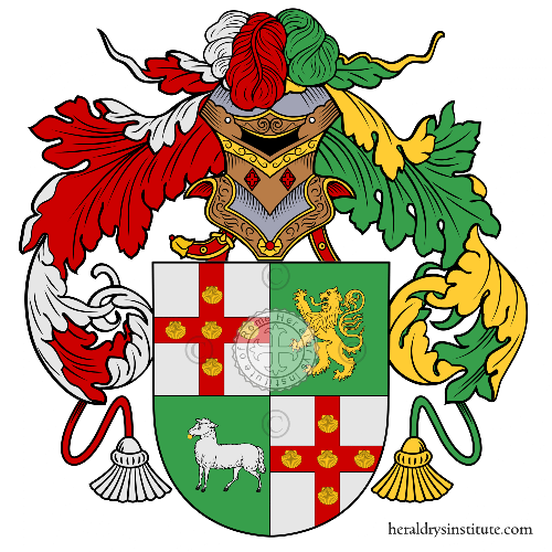 Coat of arms of family Bolaños   ref: 51143