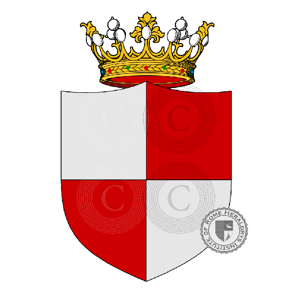 Coat of arms of family De Nobili