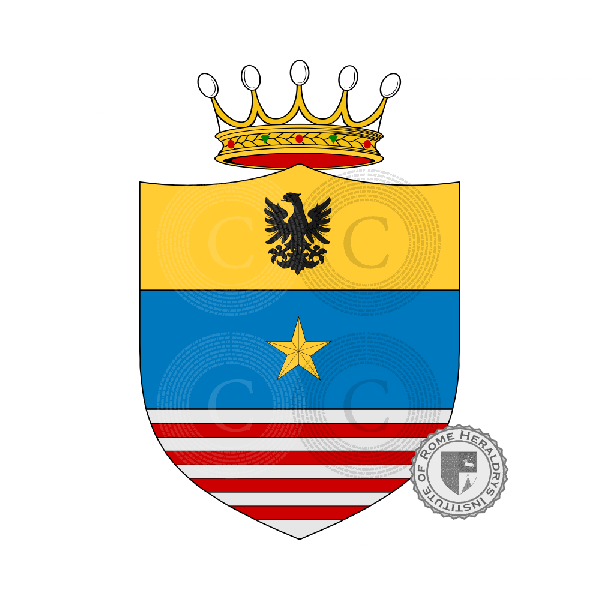 Coat of arms of family Della Riva