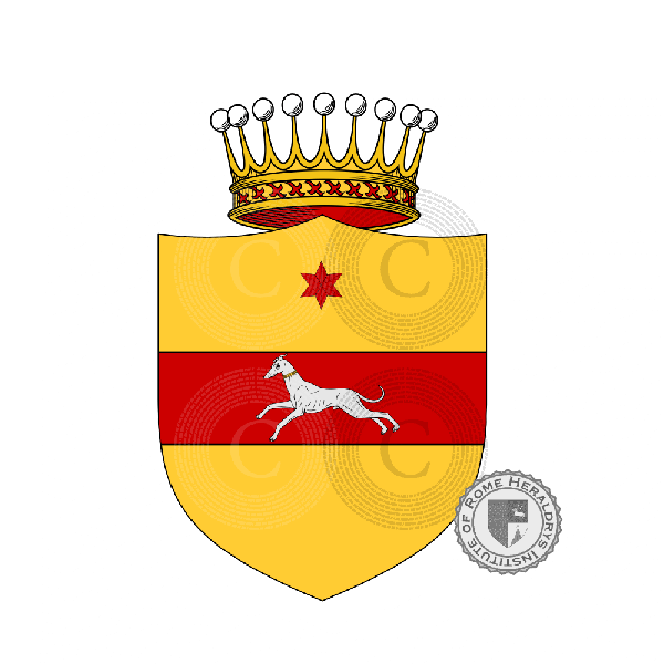 Coat of arms of family Vallisnieri