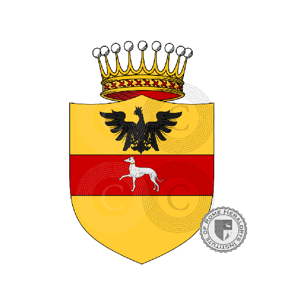 Coat of arms of family Vallisneri