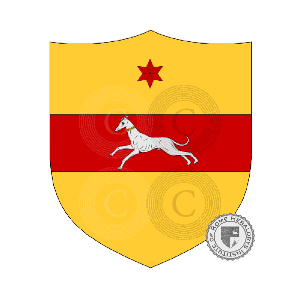 Coat of arms of family Vairo
