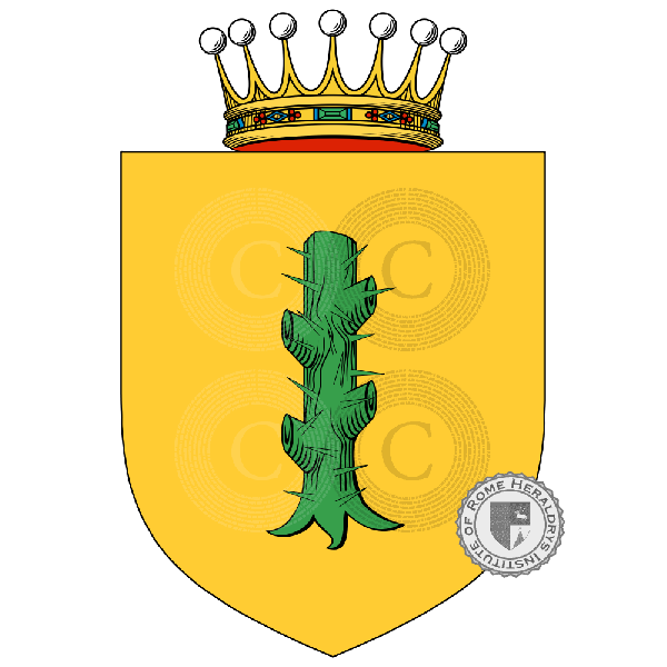 Escudo de la familia Spinotto, Spinotti, Spinotti   ref: 51255