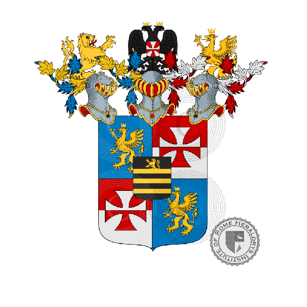 Coat of arms of family Ceschi A Santa Croce