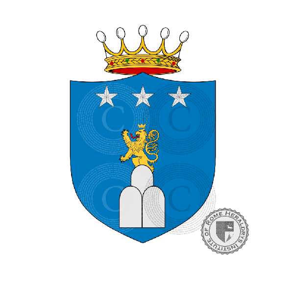 Coat of arms of family Giacalone