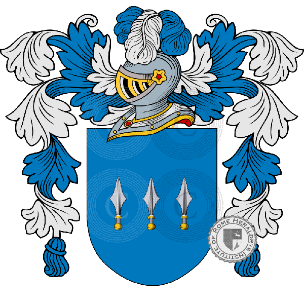 Coat of arms of family Alcaina