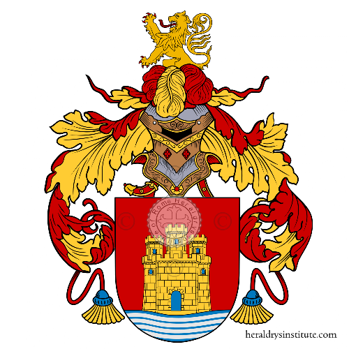 Coat of arms of family Del Rio