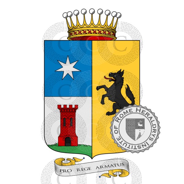 Wappen der Familie Gioppi