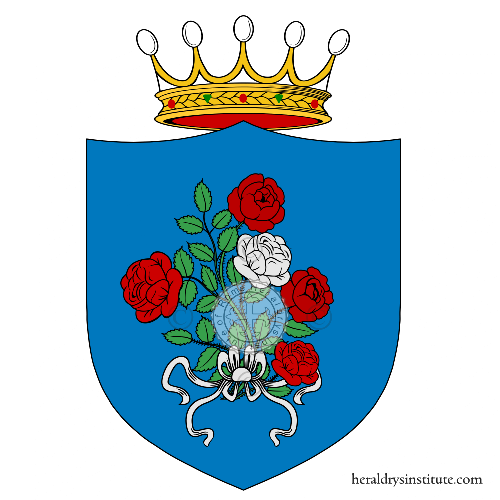 Coat of arms of family Azzetti