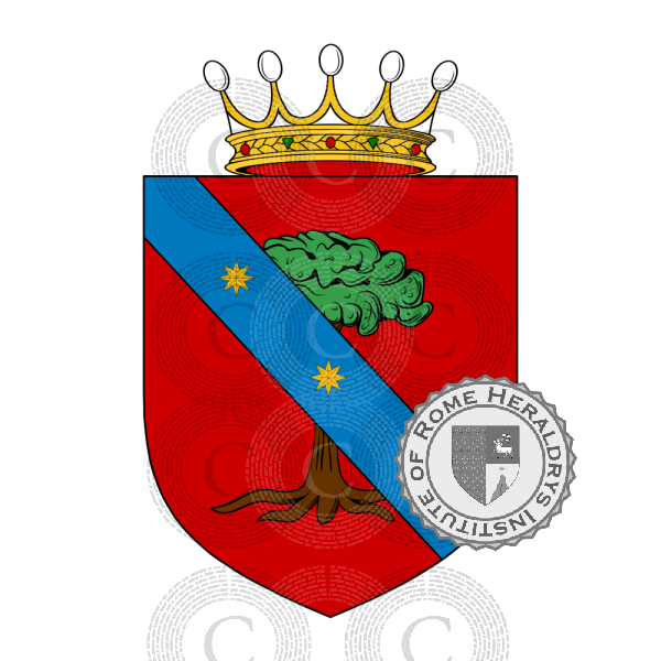 Coat of arms of family Parigi