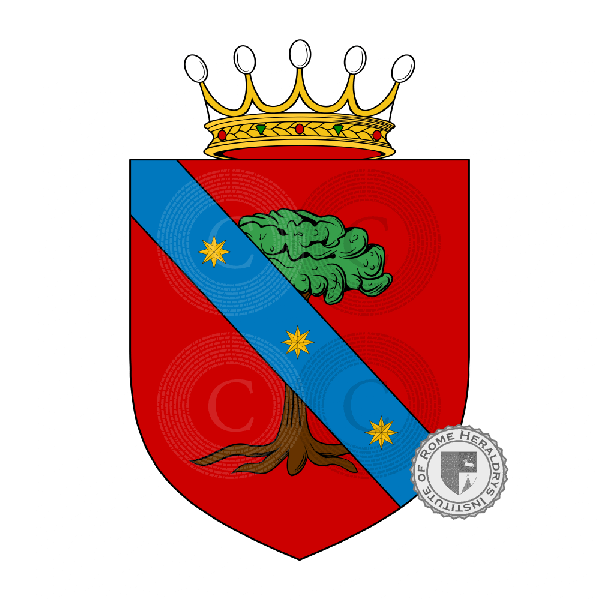 Wappen der Familie Parigi