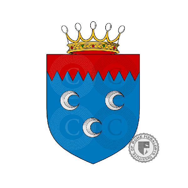 Wappen der Familie Dentuti