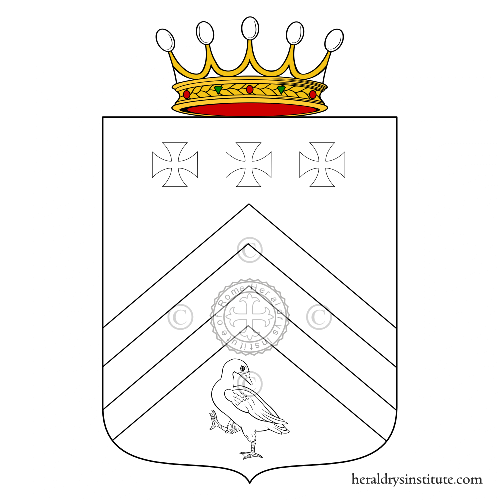 Wappen der Familie Scalcione